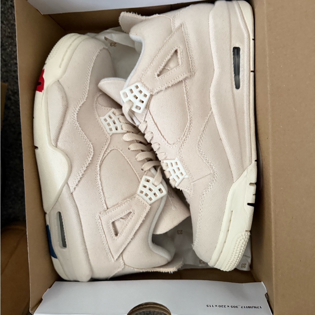 Jordan 4 Retro Blank Canvas